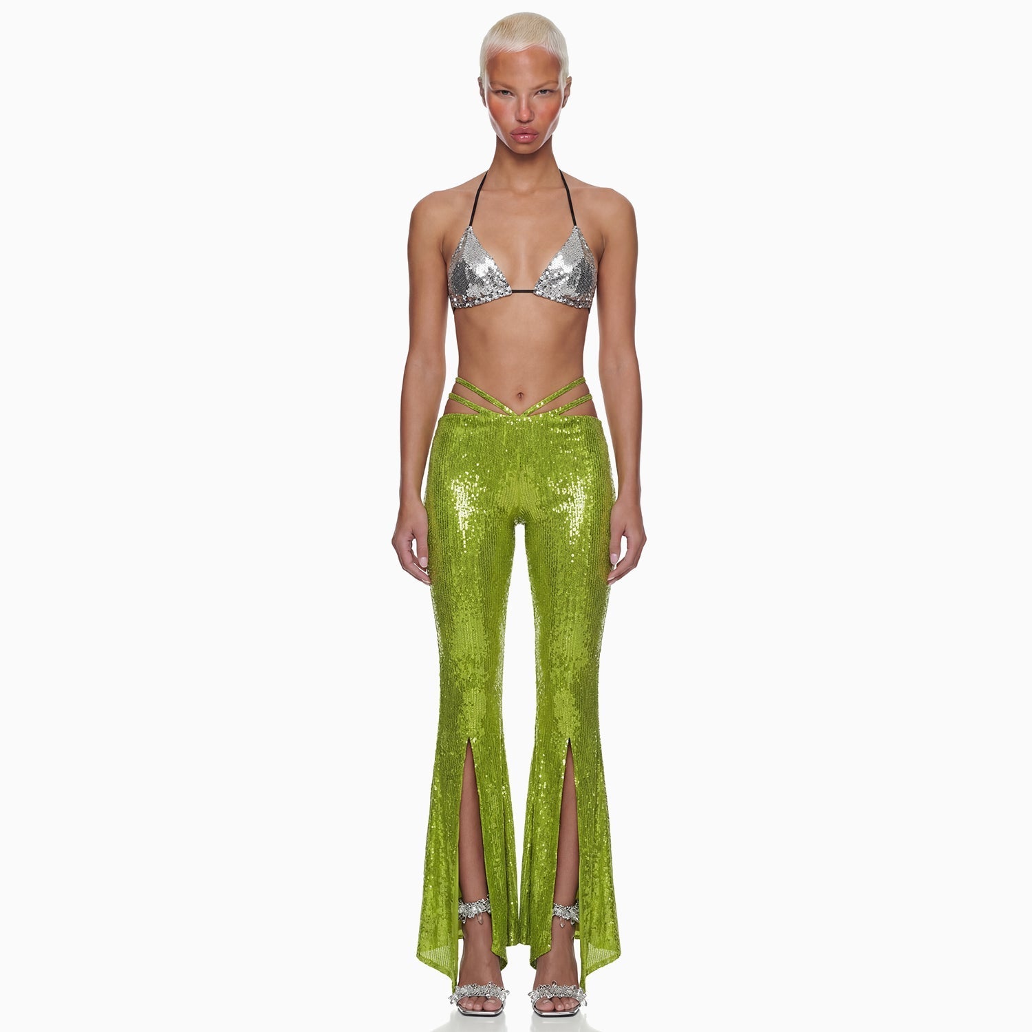 Calça Paetê Aura